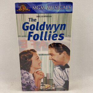 The Goldwyn Follies MGM Musicals VHS Tape Video Factory Sealed  with Watermarks
